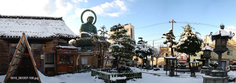 雪の大仏寺